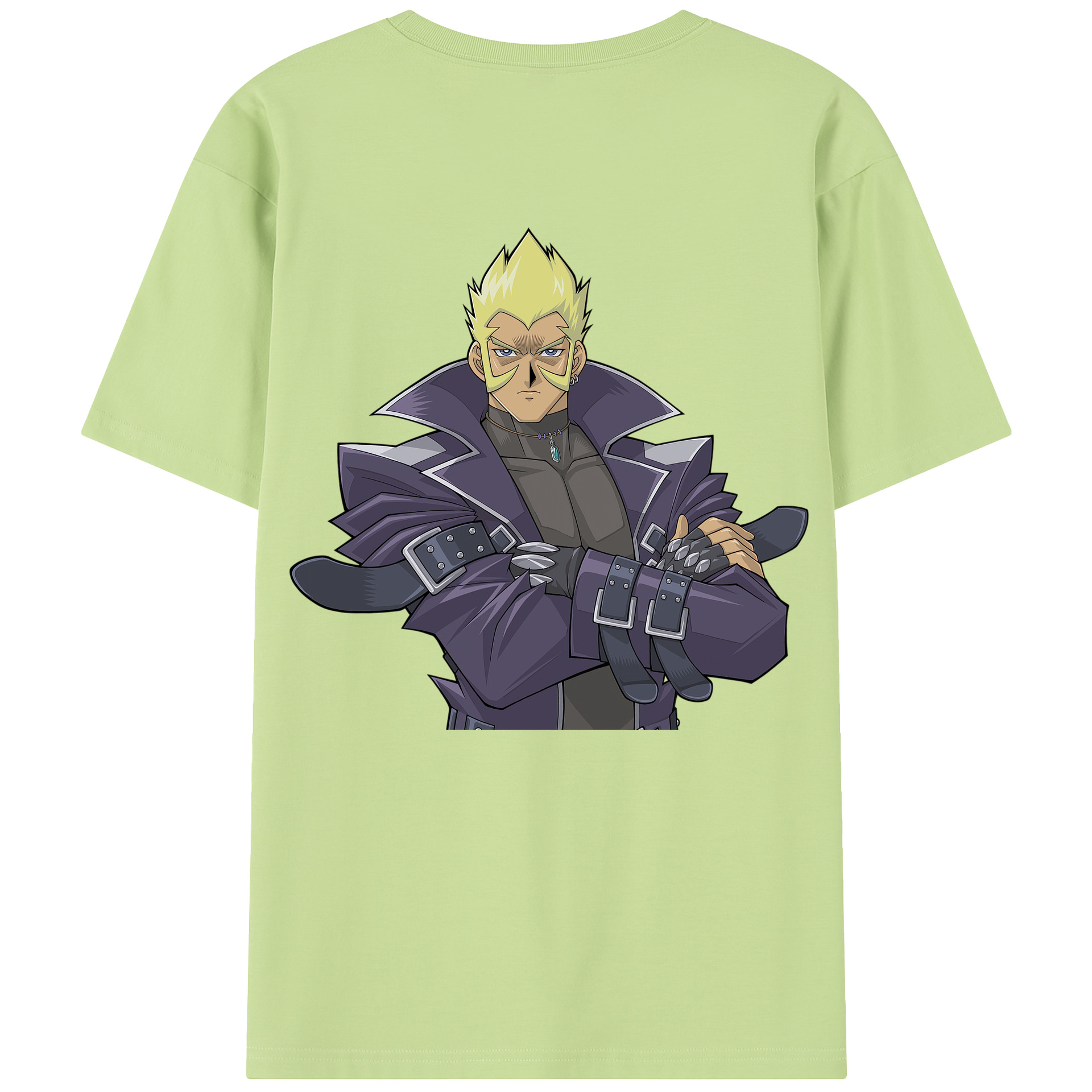 （画像用） 遊☆戯☆王 Yu-Gi-Oh! 綿100％半袖Tシャツ（背面プリント）